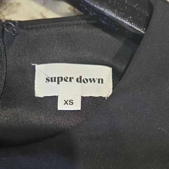 Superdown Split Mini Dress With Ring - Picture 2 of 6